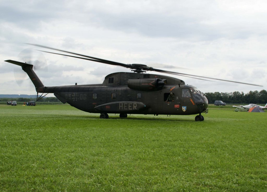 85+06, Sikorsky CH-53 G, MTHR-25 # Laupheim, 2009.07.17, EDMT, Tannheim (Tannkosh 2009), Germany