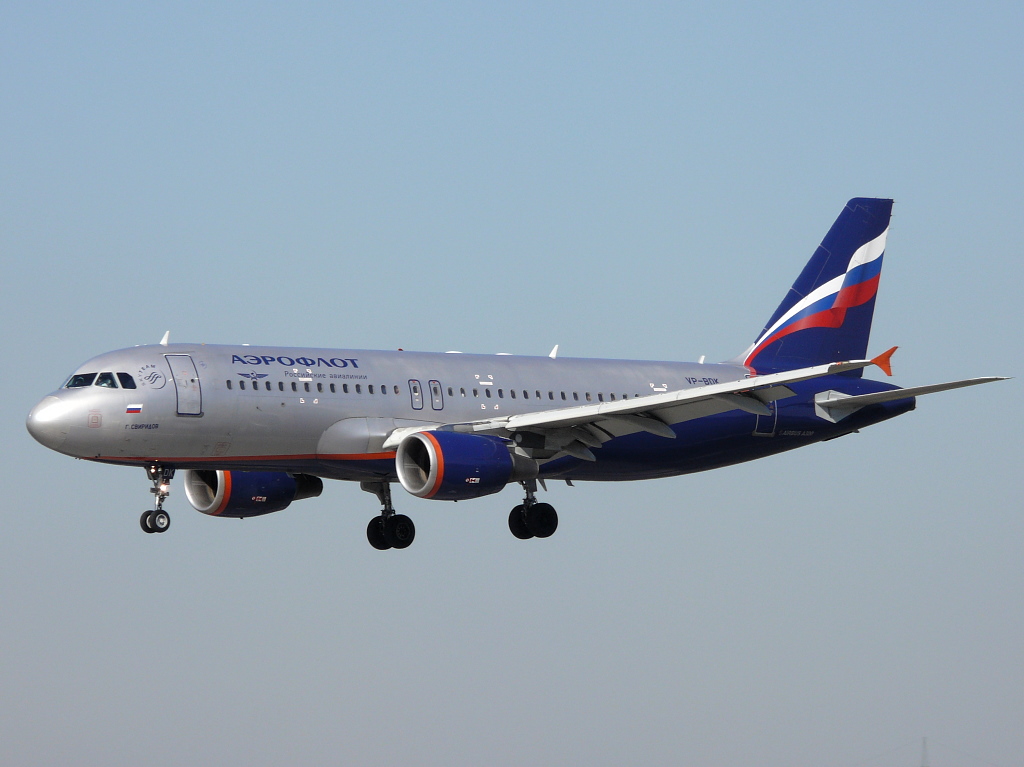 Aeroflot; VP-BDK; Airbus A320-214. Flughafen DFsseldorf. 20.03.2011.
