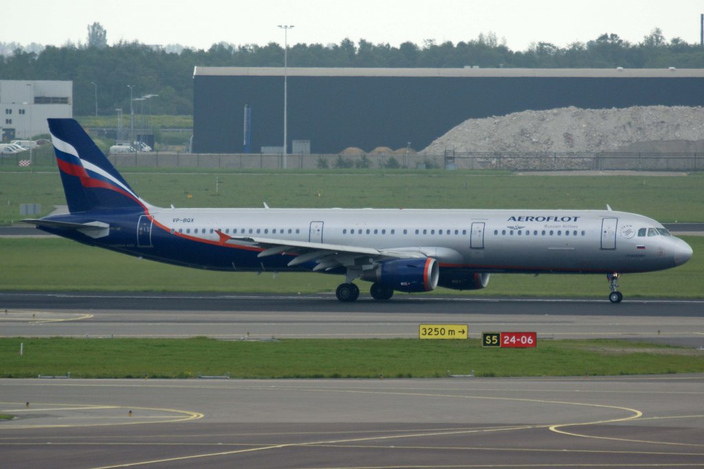 Aeroflot VP-BQX  I. Ayvazovsky , Airbus, A 321-200, 25.05.2012, AMS-EHAM, Amsterdam (Schiphol), Niederlande 