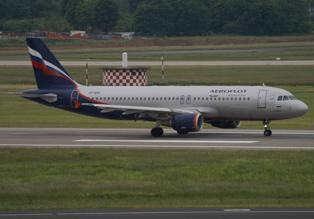 Aeroflot, VP-BRX, Airbus A 320-200 (V. Surikov), 2008.05.22, DUS, Dsseldorf, Germany