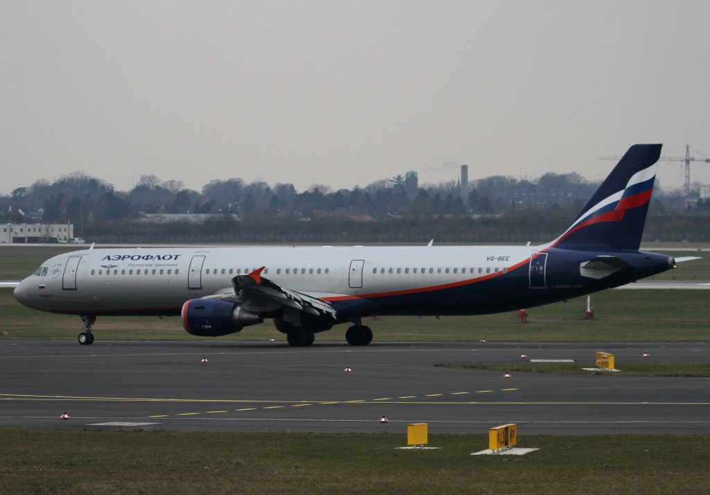 Aeroflot, VQ-BEE  I.Sechenov , Airbus, A 321-200, 11.03.2013, DUS-EDDL, Dsseldorf, Germany 