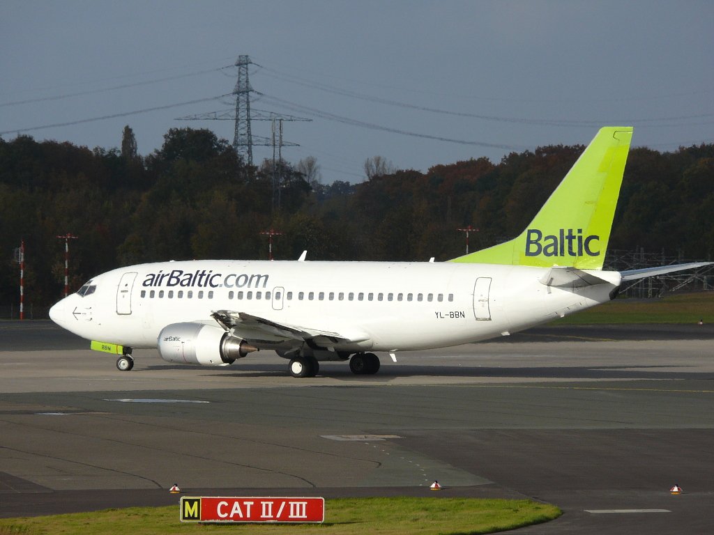 Air Baltic. Flughafen Dsseldorf. 