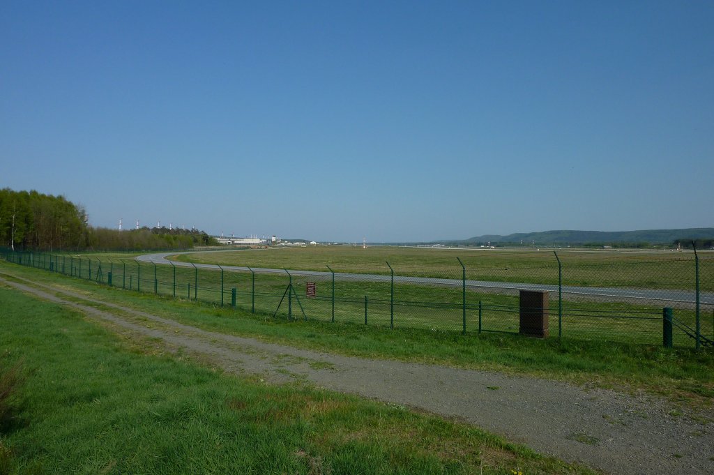 Air-Base Ramstein/Pfalz, wichtiger amerikanischer Militrflughafen, April 2011