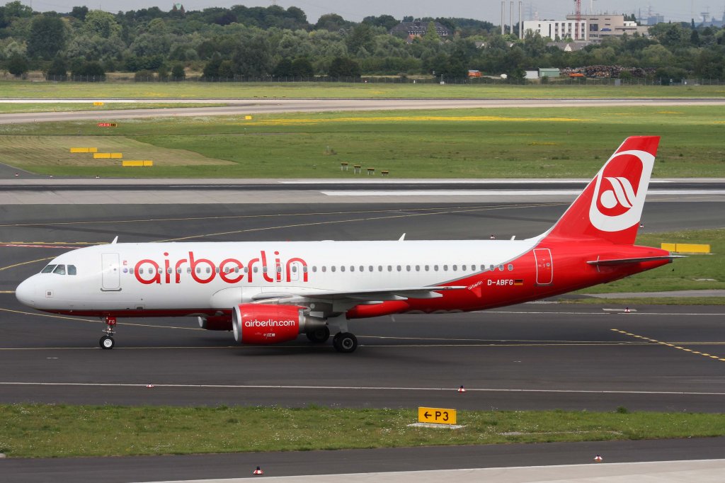 Air Berlin, D-ABFG, Airbus, A 320-200, 11.08.2012, DUS-EDDL, Dsseldorf, Germany 