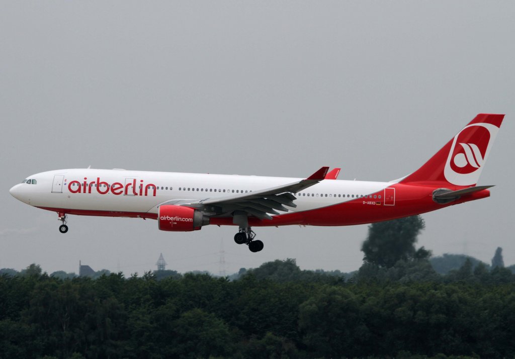 Air Berlin, D-ABXD, Airbus, A 330-200, 01.07.2013, DUS-EDDL, Dsseldorf, Germany 