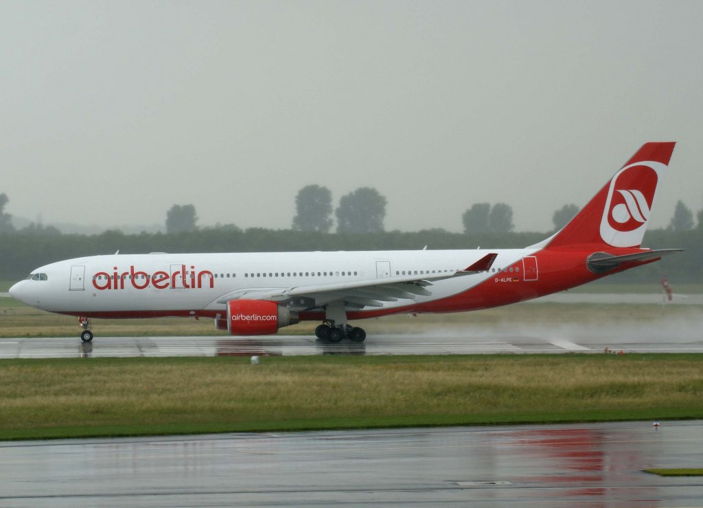 Air Berlin (ex LTU), D-ALPE, Airbus A 330-200, 20.06.2011, DUS-EDDL, Dsseldorf, Germany 

