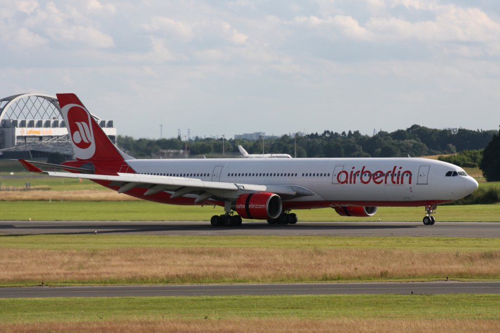 Air Berlin,D-AERQ,(c/n127),Airbus A330-322,17.07.2012,HAM-EDDH,Hamburg,Germany
