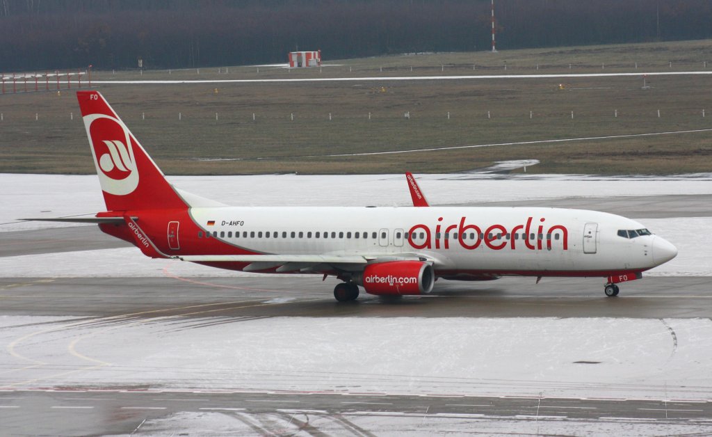 Air Berlin,D-AHFO,(c/n27987),Boeing 737-8K5(WL),14.01.2013,CGN-EDDK,Kln-Bonn,Germany
