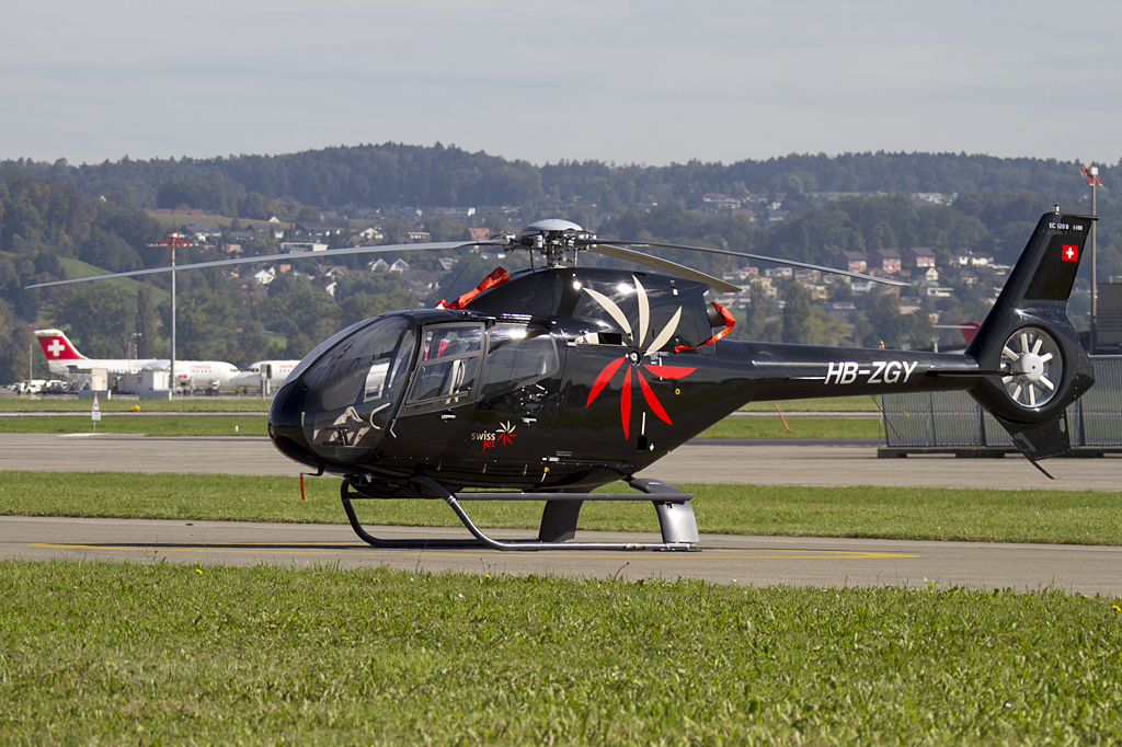 Air Engiadina, HB-ZGY, Eurocopter, EC-120B Colibri, 03.10.2010, ZRH, Zrich, Switzerland



