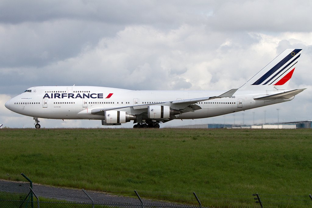 Air France, F-GISD, Boeing, B747-428, 01.05.2012, CDG, Paris, France 



