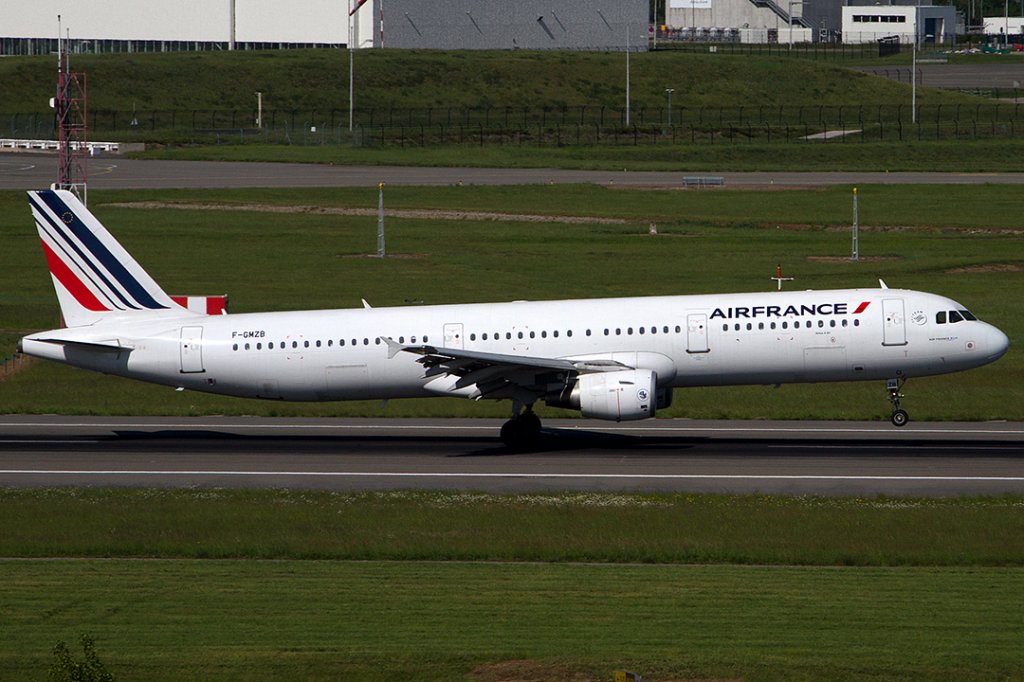 Air France, F-GMZB, Airbus, A321-111, 09.05.2012, TLS, Toulouse, France 





