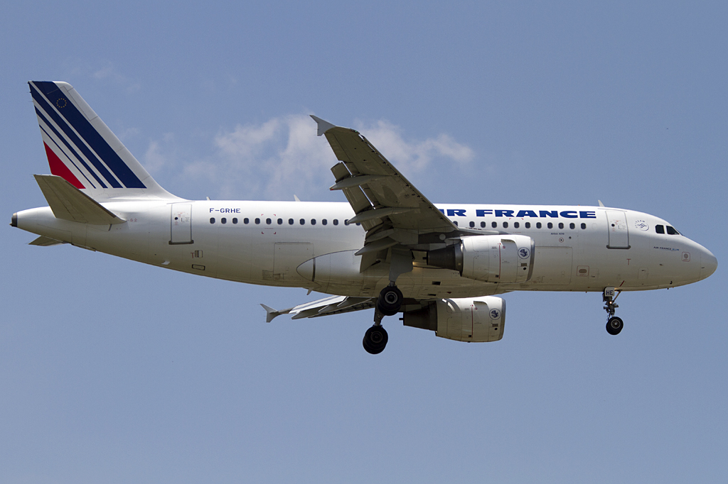 Air France, F-GRHE, Airbus, A319-111, 15.06.2011, TLS, Toulouse, France


