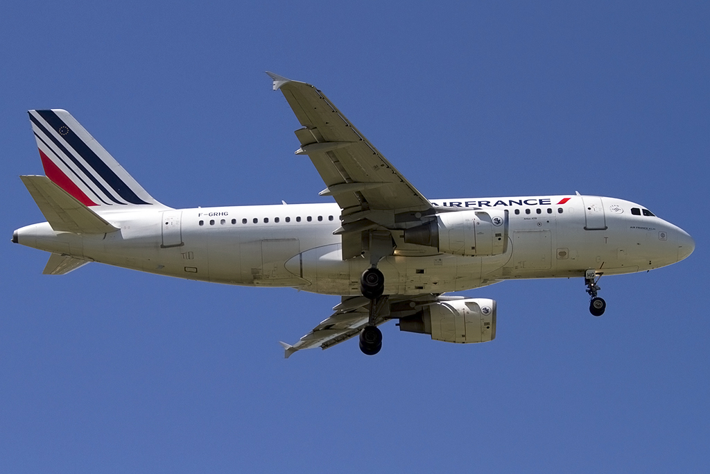 Air France, F-GRHG, Airbus, A319-111, 06.05.2013, TLS, Toulouse, France 


