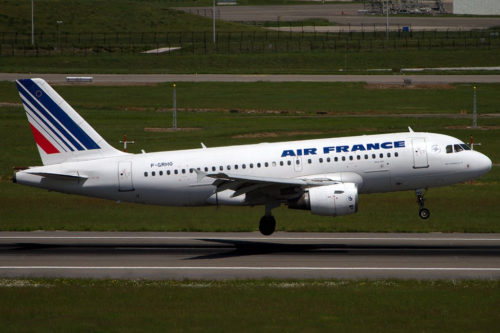 Air France, F-GRHQ, Airbus, A319-111, 09.05.2012, TLS, Toulouse, France 



