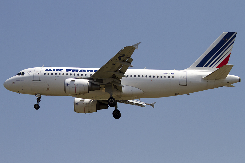 Air France, F-GRXB, Airbus, A319-111, 21.06.2011, TLS, Toulouse, France





