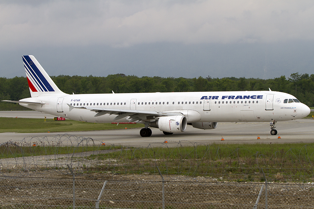 Air France, F-GTAR, Airbus, A321-211, 08.05.2010, GVA, Geneve, Switzerland 



