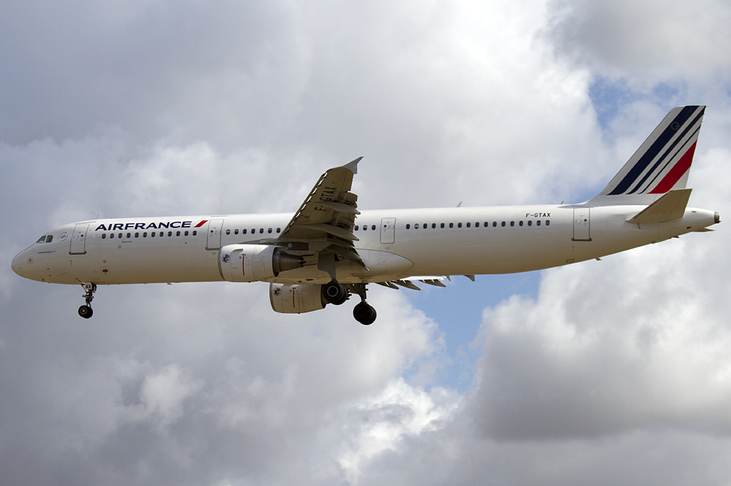 Air France, F-GTAX, Airbus, A321-111, 09.09.2010, TLS, Toulouse, France 



