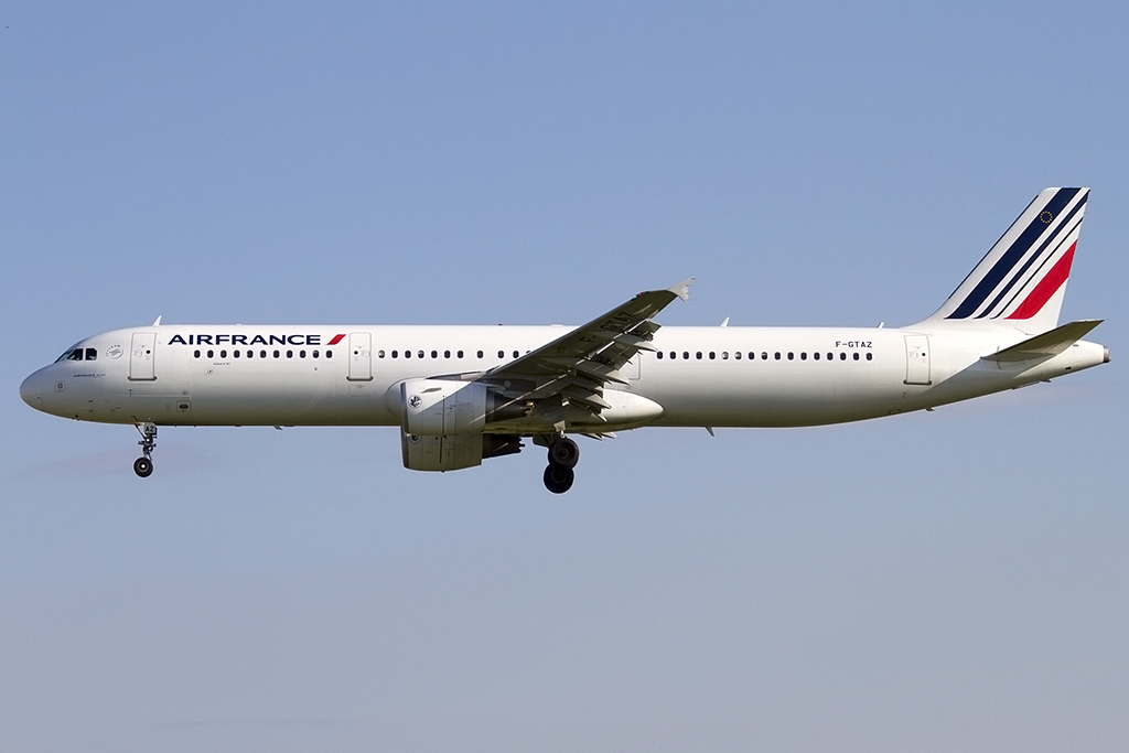Air France, F-GTAZ, Airbus, A321-212, 04.05.2013, BCN, Barcelona, Spain



