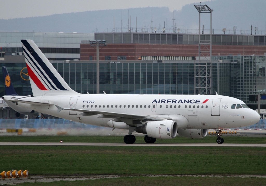 Air France, F-GUGB, Airbus, A 318-100, 21.04.2013, FRA-EDDF, Frankfurt, Germany