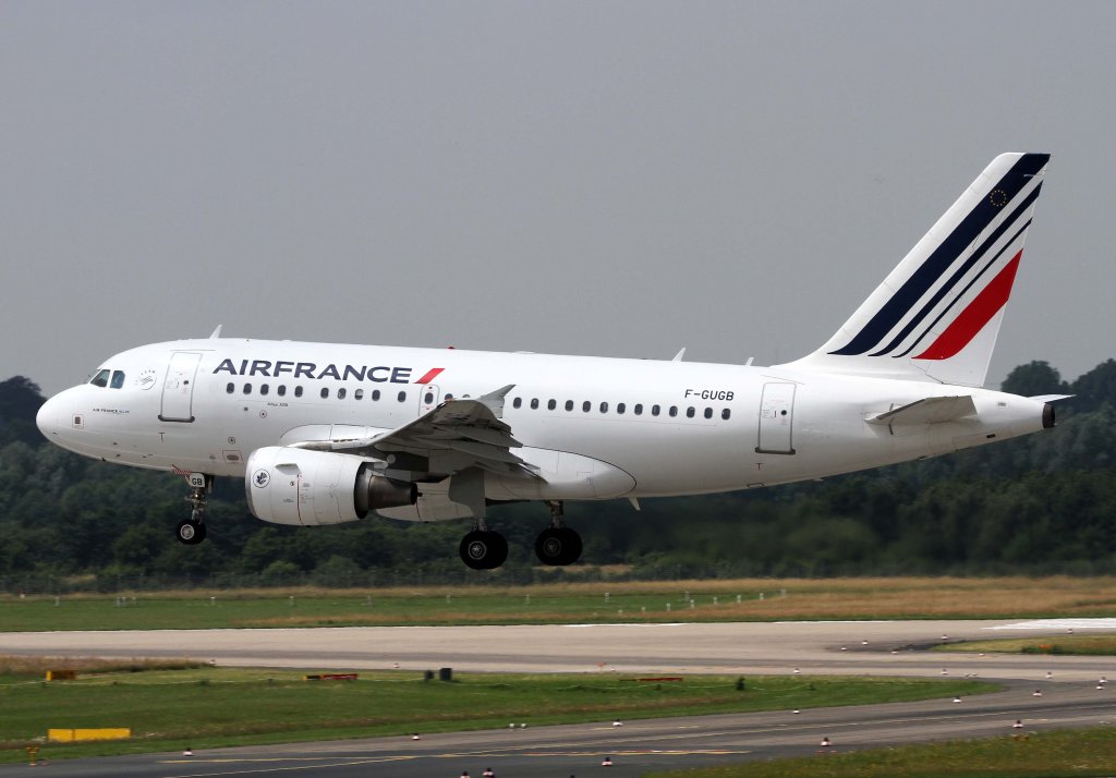 Air France, F-GUGB, Airbus, A 318-100, 01.07.2013, DUS-EDDL, Dsseldorf, Germany 