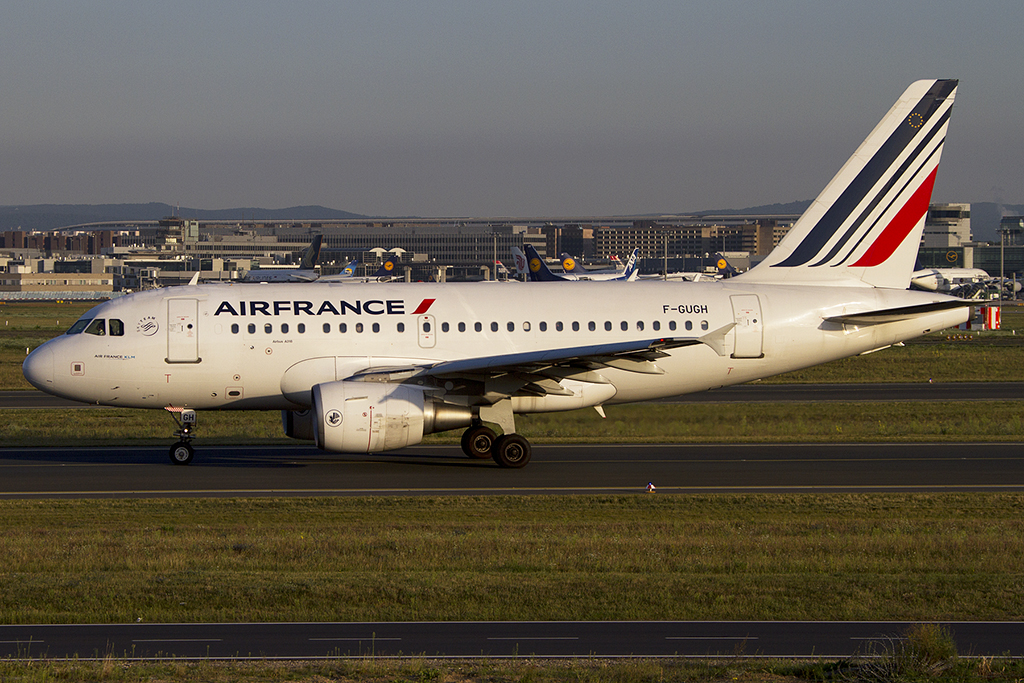 Air France, F-GUGH, Airbus, A318-111, 23.08.2012, FRA, Frankfurt, Germany 


