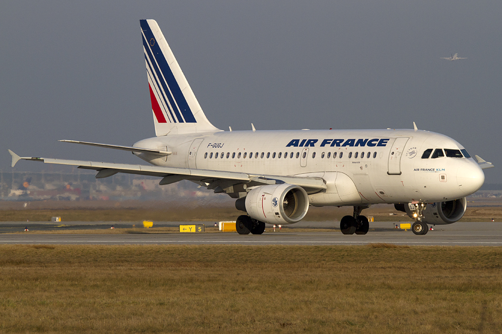 Air France, F-GUGJ, Airbus, A318-111, 16.02.2011, FRA, Frankfurt, Germany


