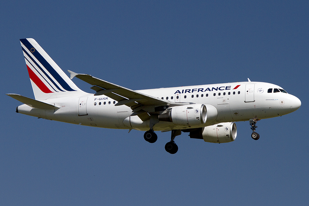 Air France, F-GUGK, Airbus, A318-111, 18.08.2012, CDG, Paris, France 