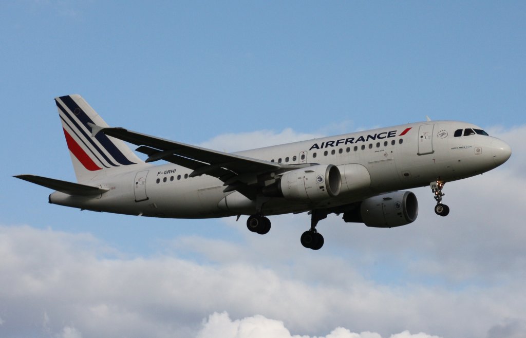 Air France,F-GRHI,(c/n1169),Airbus A319-111,20.07.2012,HAM-EDDH,Hamburg,Germany