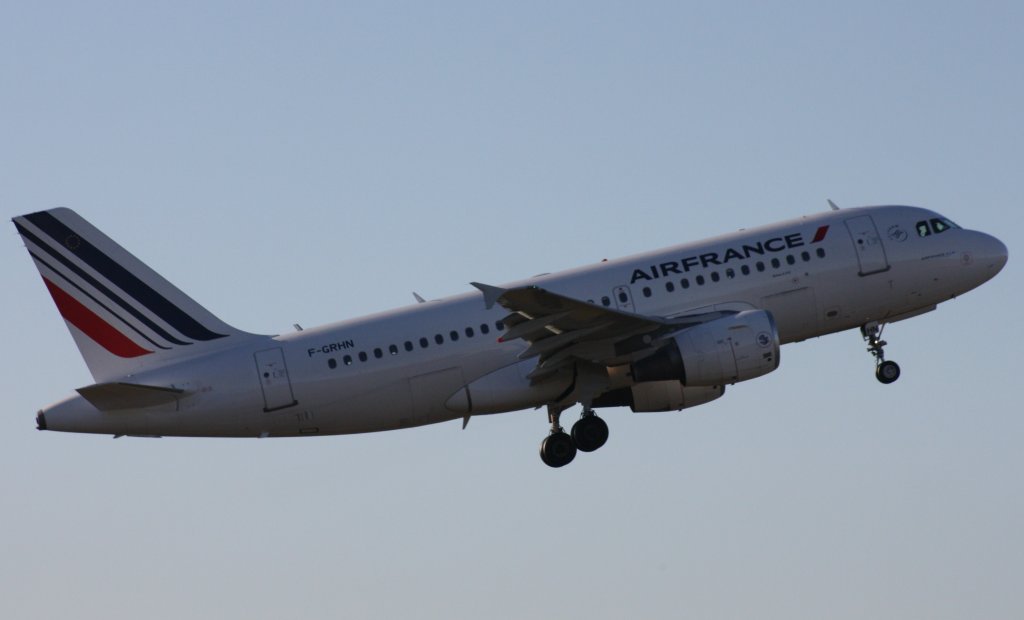Air France,F-GRHN,(c/n 3063),Airbus A319-115(LR),15.01.2012,HAM-EDDH,Hamburg,Germany