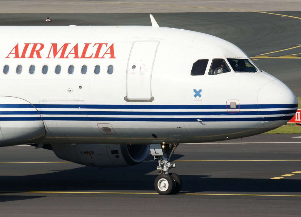 Air Malta, 9H-AEL, Airbus A 319-100 (Marsaxlokk), 2010.09.22, DUS-EDDL, Dsseldorf, Germany 

