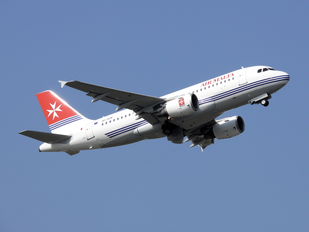 Air Malta; 9H-AEM; Airbus A319-111. Flughafen Dsseldorf. 27.03.2011.