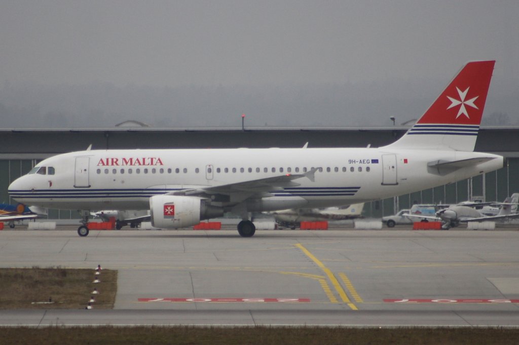 Air Malta 
Airbus A319-111 
9H-AEG 
STR Stuttgart [Echterdingen], Germany
06.03.11


