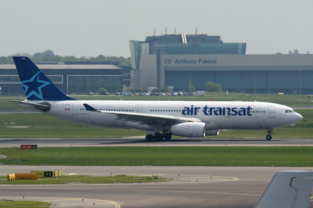 Air Transat, C-GTSZ, Airbus, A 330-200, 25.05.2012, AMS-EHAM, Amsterdam (Schiphol), Niederlande