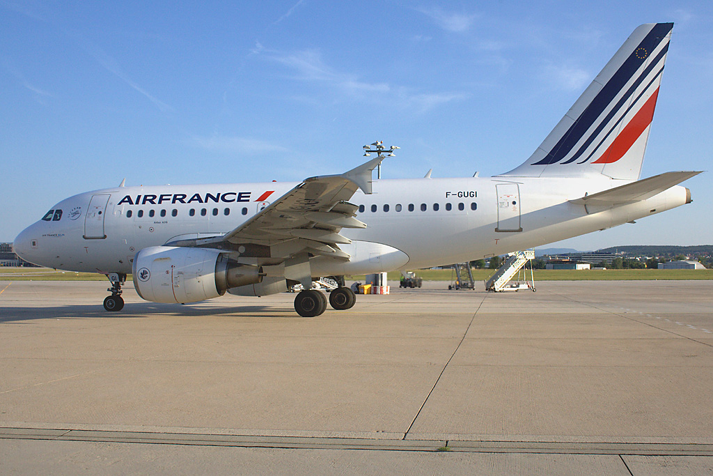 Airbus A318-111 
Air France 
F-GUGI
STR Stuttgart [Echterdingen], Germany
September 2012