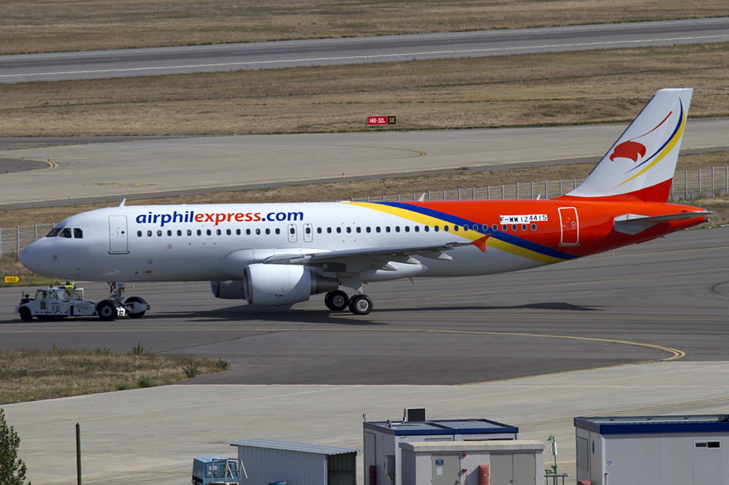 Airphil Express, F-WWIZ ( later Reg. RP-C8388 ), Airbus, A320-214, 20.09.2010, TLS, Toulouse, France 




