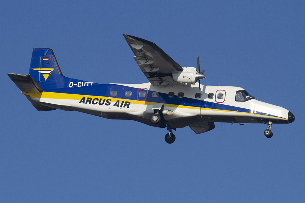 Arcus Air, D-CUTT, Dornier, DO-228, 17.02.2011, FRA, Frankfurt, Germany 




