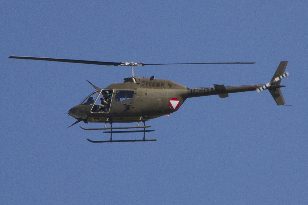 Austria - Air Force, 3C-OA, Agusta, Bell-206A-1 Kiowa, 28.06.2011, LOXZ, Zeltweg, Austria


