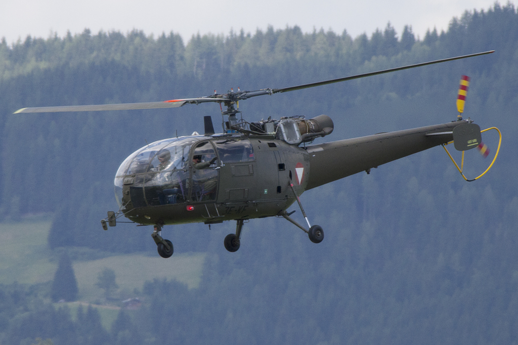 Austria - Air Force, 3E-KF, Aerospatiale, SA-316B Alouette III, 01.07.2011, LOXZ, Zeltweg, Austria 



