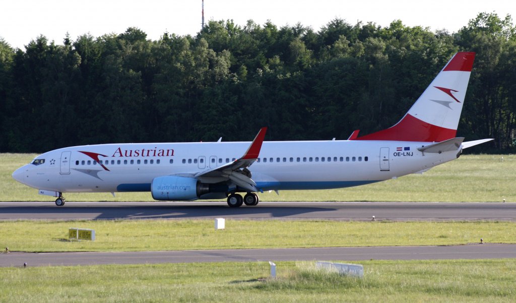 Austrian Airlines,OE-LNJ,(c/n28177),Boeing 737-8Z9(WL9,24.05.2012,HAM-EDDH,Hamburg,Germany