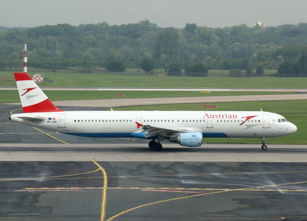 Austrian Airways, OE-LBC  Sdtirol , Airbus A 321-200, 28.07.2011, DUS-EDDL, Dsseldorf, Germany

