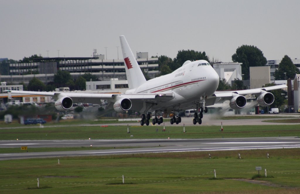 Bahrain Amiri Flight, A9C-HAK, Boeing 747SP-25, 23.06.2011, HAM-EDDH, Hamburg, Germany