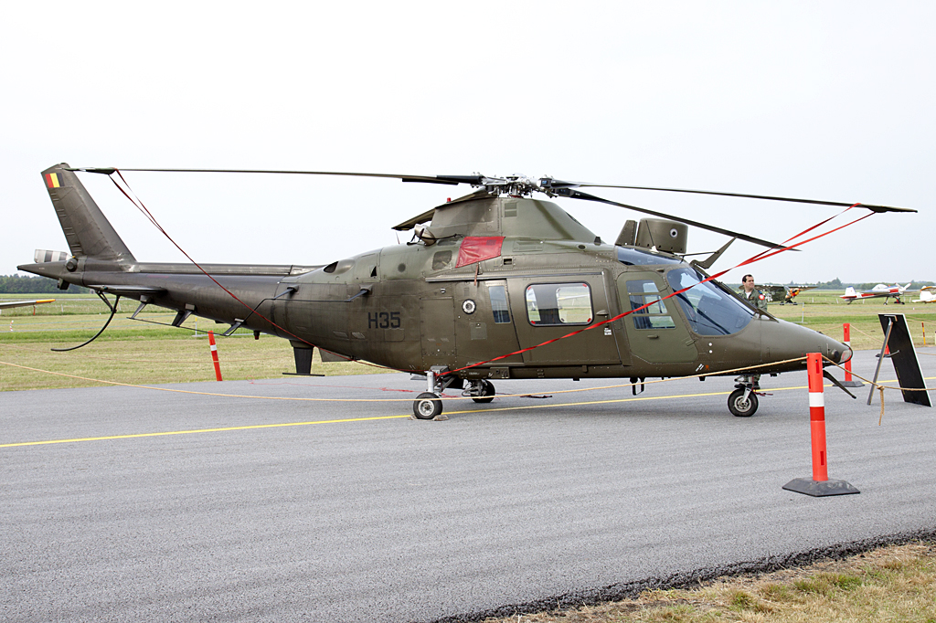 Belgium - Army, H35, Agusta, A-109HA, 06.06.2010, EKSP, Skrydstrup, Denmark 


