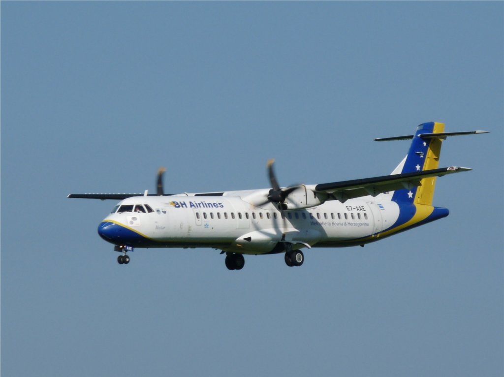 BH Airlines Aerospatiale ATR-72-212 (9.8.2010).