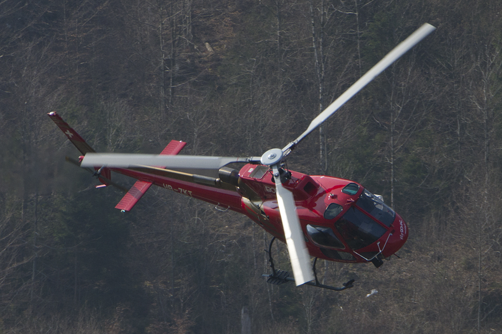 BOHAG, HB-ZKT, Eurocopter, AS-350B3 Ecureuil, 25.03.2012, LSXG, Gsteigweiler, Switzerland 




