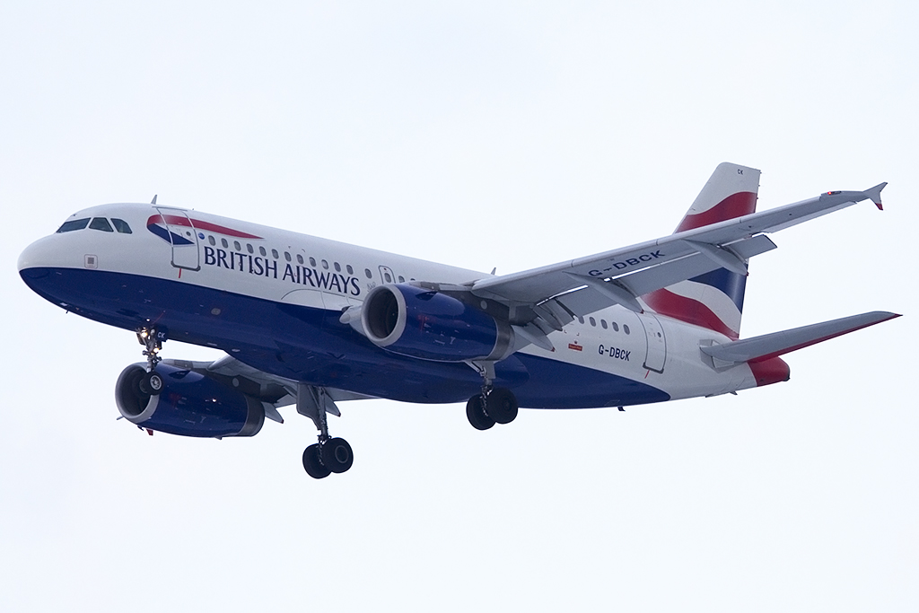 British Airways, G-DBCK, Airbus, A319-131, 14.01.2013, DUS, Dsseldorf, Germany
