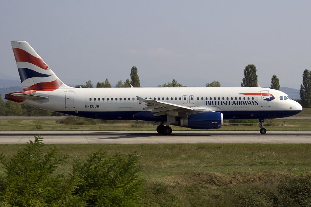 British Airways, G-EUUH, Airbus, A320-232, 27.09.2009, BSL, Basel, Switzerland 


