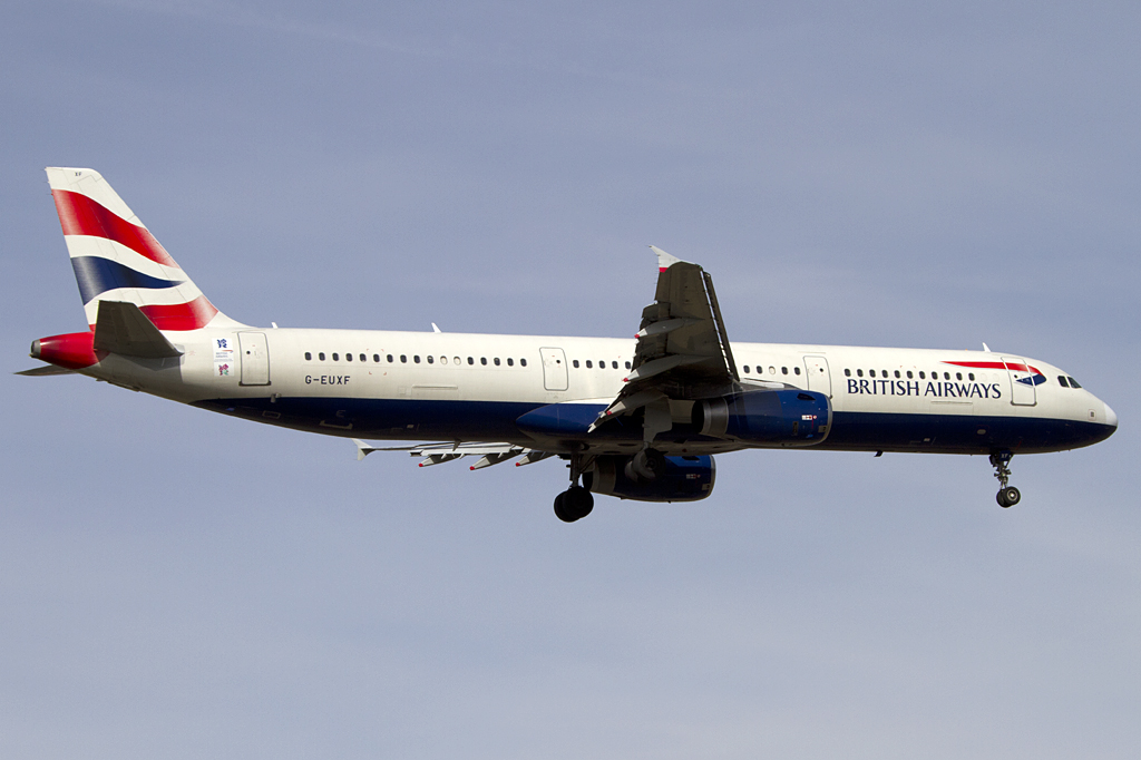 British Airways, G-EUXF, Airbus, A321-231, 11.03.2012, GVA, Geneve, Switzerland



