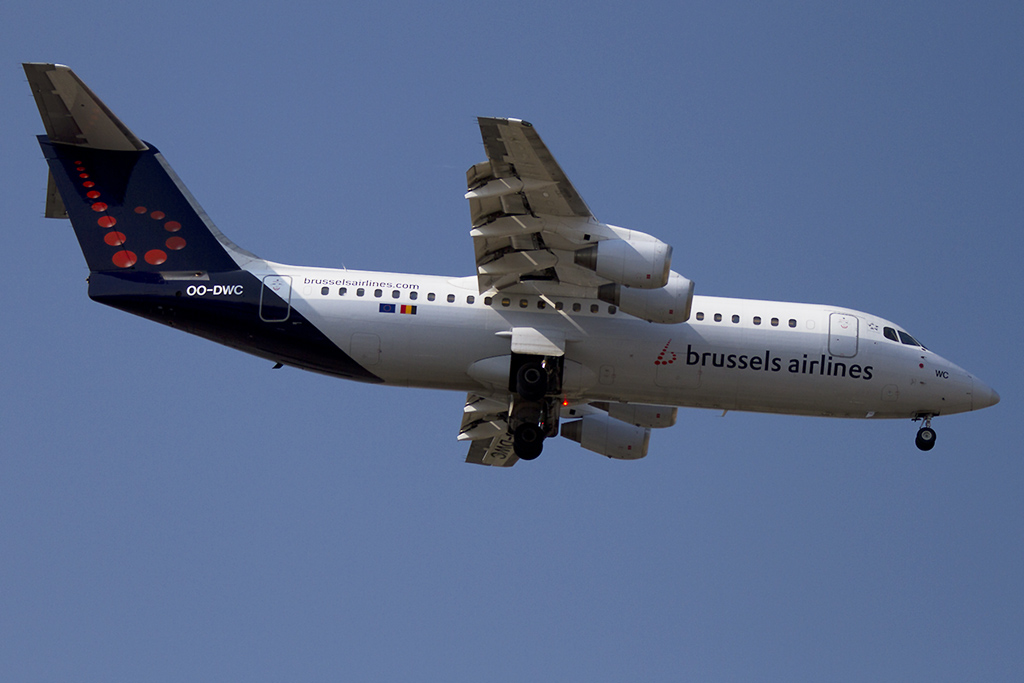 Brussels Airlines, OO-DWC, Aerospatiale, ARJ-100, 06.09.2012, TLS, Toulouse, France



