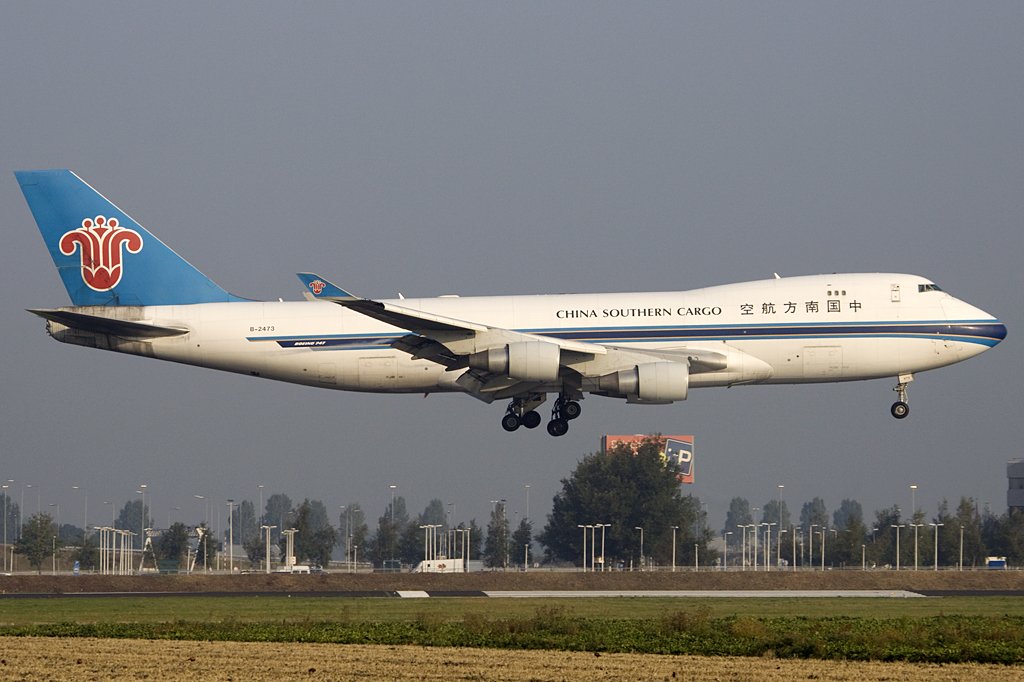 China Southern Cargo, B-2473, Boeing, B747-41BF-SCD, 19.09.2009, AMS, Amsterdam, Niederlande 


