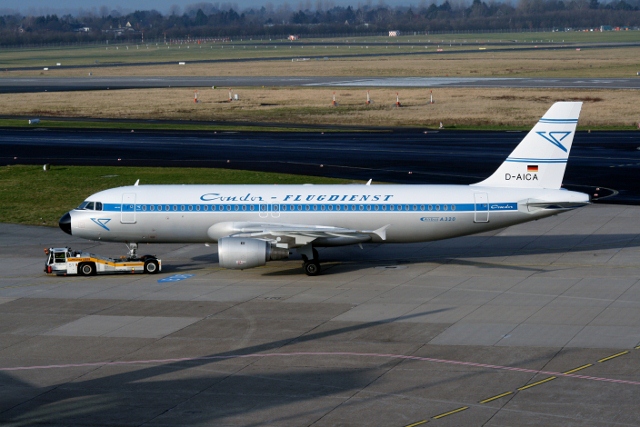 Condor-Berlin, D-AICA,Airbus A320-212,Retro, 28.01.2012,DUS-EDDL, Dsseldorf, Germany